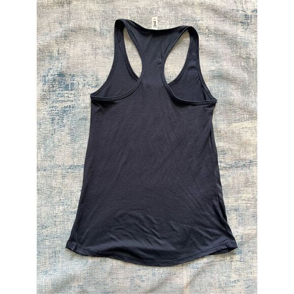 Cosmic Clothing Navy Blue Colorful Planets Racerback Tank Top Women's Small - Picture 2 of 5